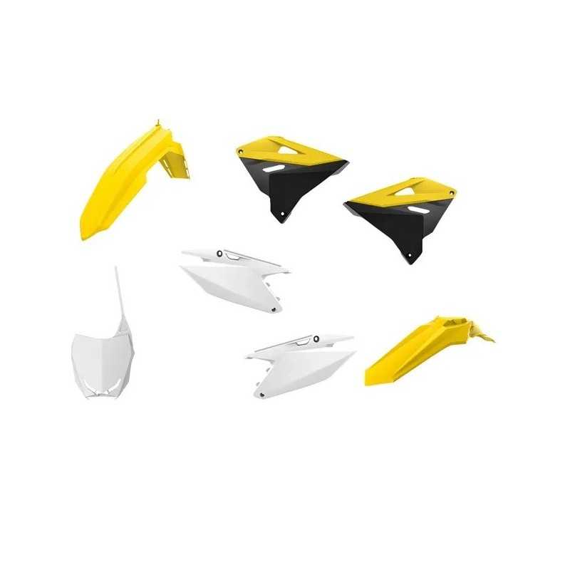 POLISPORT-Karosserie-Kit für SUZUKI RM 125, RM 250 von 2001 bis 2008 POLISPORT-Karosserie-Kit für SUZUKI RM 125, RM 250 von 2001 bis 2008