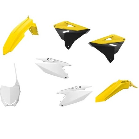 Kit carrosserie POLISPORT pour SUZUKI RM 125, RM 250 de 2001 à 2008
