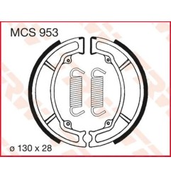 Mâchoires de frein TRW YAMAHA TT 250, TT 600, TY 250,YZ 100, YZ 125, YZ 125 X, YZ 250 1974 à 2013