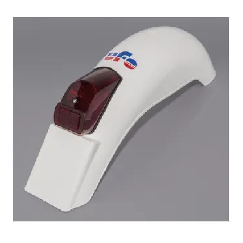 Vintage universal rear mudguards with UFO light Vintage universal rear mudguards with UFO light