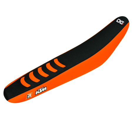 Housse de selle Double Grip 3 pour KTM EXC 150 TPI, EXC 250 TPI, EXC 300 TPI, EXC-F 250, SX-F 250, SX-F 350 de 2019 à 2023