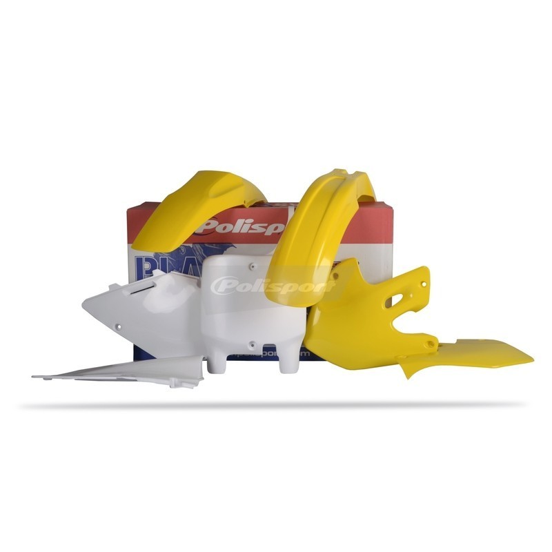 Kit plastique complet POLISPORT origine pour SUZUKI RM 125, 250 de 1999 à 2000 Kit plastique complet POLISPORT origine pour SUZUKI RM 125, 250 de 1999 à 2000