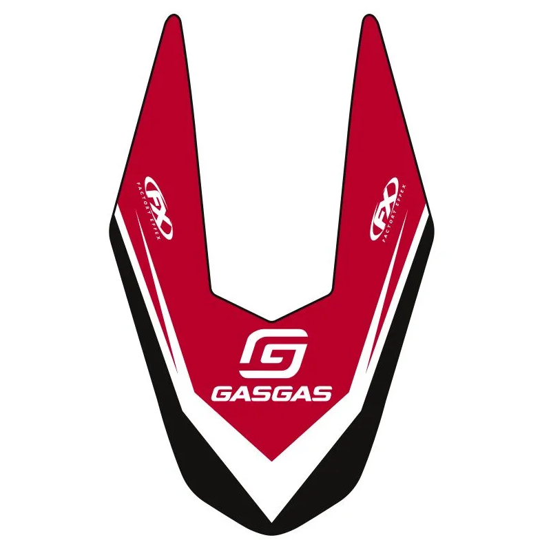 FACTORY EFFEX -Dekore für den vorderen Kotflügel für GAS GAS EX 300, EX 350, EX 450, MC 125, MC 250, MC 350, MC 450 der Modellja
