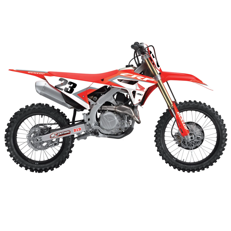 SR2 FACTORY EFFEX deco kit for HONDA CRF 250 R, CRF 450 R from 2021 to 2024 SR2 FACTORY EFFEX deco kit for HONDA CRF 250 R, CRF 450 R from 2021 to 2024