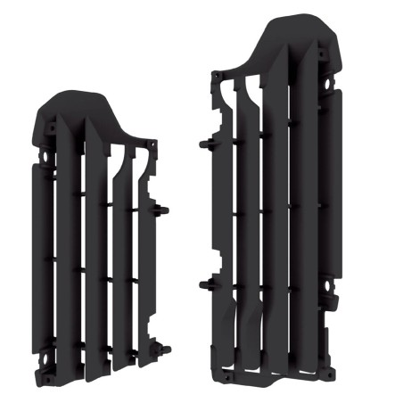 Grilles de radiateur en plastique de rechange POLISPORT pour SUZUKI RM-Z 450, RM-Z 450 E