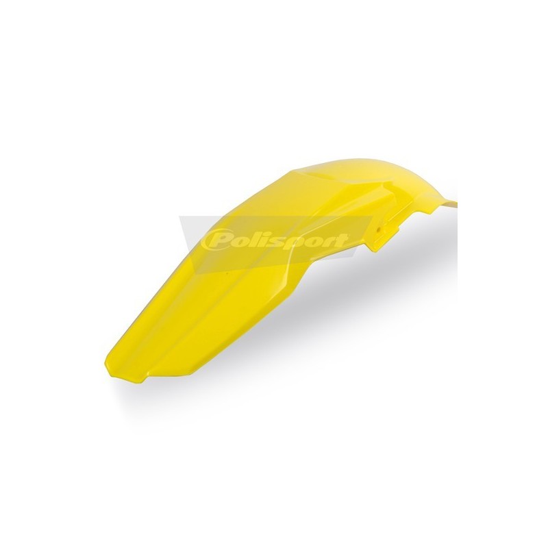 Guardabarros trasero POLISPORT amarillo para SUZUKI RMZ 450 de 2005 a 2007