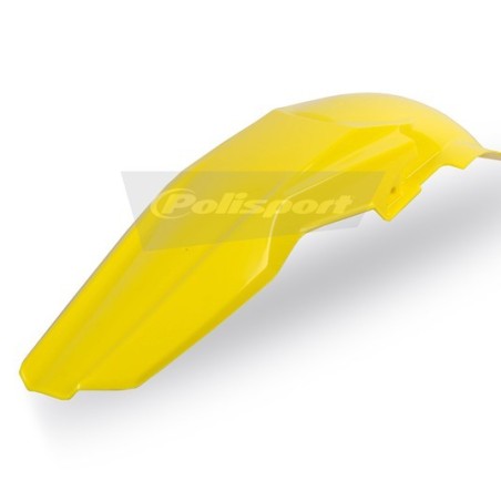 Guardabarros trasero POLISPORT amarillo para SUZUKI RMZ 450 de 2005 a 2007