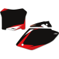 Kit plaque numéro graphique pré-découpé FACTORY EFFEX pour HONDA CRF 250 R, CRF 450 R de 2009 à 2013 Kit plaque numéro graphique pré-découpé FACTORY EFFEX pour HONDA CRF 250 R, CRF 450 R de 2009 à 2013