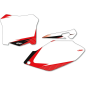 FACTORY EFFEX pre-cut graphic number plate kit for HONDA CRF 250, CRF 450 from 2013 to 2017 FACTORY EFFEX pre-cut graphic number plate kit for HONDA CRF 250, CRF 450 from 2013 to 2017