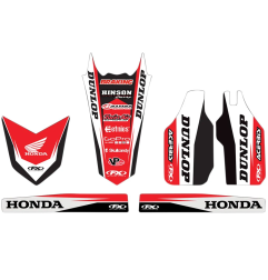 Gráficos Trim Kit FACTORY EFFEX para HONDA CR 450 R de 2005 a 2008