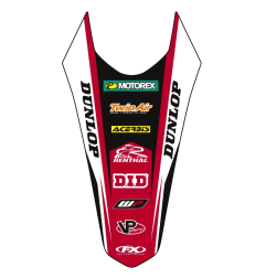 Kit garde-boue arrière FACTORY EFFEX pour HONDA CR 125, CR 250, CR 500 de 1986 à 2001