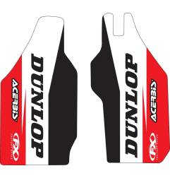 Stickers pour protège-fourche inférieur FACTORY EFFEX pour HONDA CR 125, CR 250, CR 500, CRF 150 R, CRF 250 R, CRF 450 R