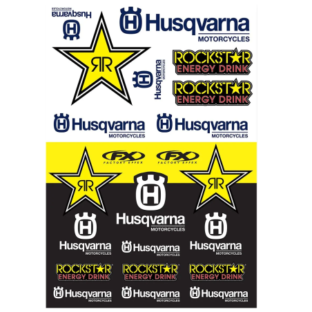 FACTORY EFFEX sticker sheet for MotoCross