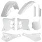 Kit plastique complet POLISPORT blanc pour YAMAHA YZ 125, 250 de 1993 à 1995