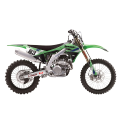 Kit déco EVO20 FACTORY EFFEX pour KAWASAKI KX 250, KX 450 de 2019 à 2024