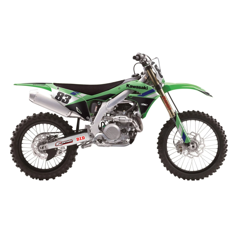 EVO20 FACTORY EFFEX deco kit for KAWASAKI KX 250, KX 450, KX 450 F from 2019 to 2024 EVO20 FACTORY EFFEX deco kit for KAWASAKI KX 250, KX 450, KX 450 F from 2019 to 2024