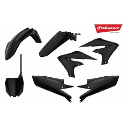 Kit completo de plástico POLISPORT negro para YAMAHA YZF, YZFX 250, 450 de 2018 a 2023