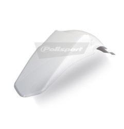 POLISPORT white rear mudguard for YAMAHA YZ 125, 250 from 2002 to 2021