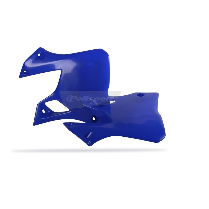 Ouies de radiateur POLISPORT bleu pour YAMAHA YZ 125, 250 de 1999 à 2001 Ouies de radiateur POLISPORT bleu pour YAMAHA YZ 125, 250 de 1999 à 2001