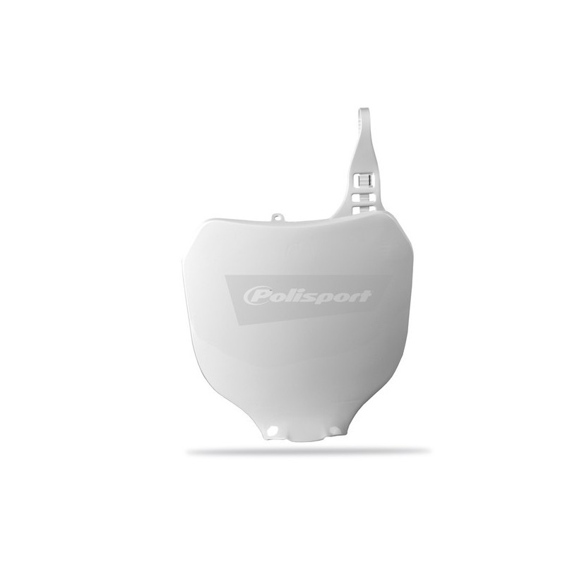 Front number plate POLISPORT white for YAMAHA YZ, YZF 125, 250, 426 from 2000 to 2004 Front number plate POLISPORT white for YAMAHA YZ, YZF 125, 250, 426 from 2000 to 2004