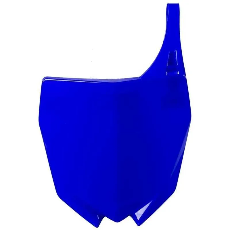 POLISPORT-Frontkennzeichen, blau/schwarz/neon-gelb, für YAMAHA YZ, YZF 125, 250, 450, Baujahre 2002 bis 2021