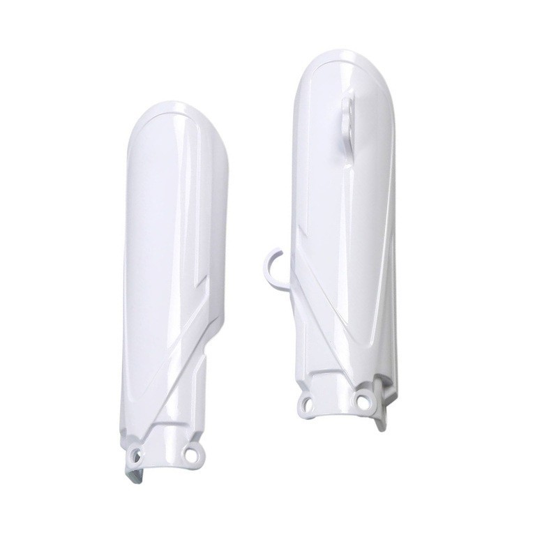 Protectores de horquilla POLISPORT blanco para YAMAHA YZ 65 de 2019 a 2026 Protectores de horquilla POLISPORT blanco para YAMAHA YZ 65 de 2019 a 2026