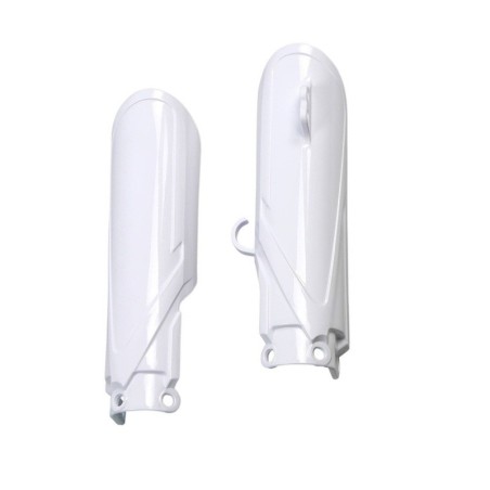 Fork protectors POLISPORT white for YAMAHA YZ 65 from 2019 to 2026