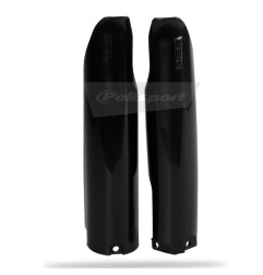 Fork protectors POLISPORT black for YAMAHA YZ 125, 250 from 2005 to 2007