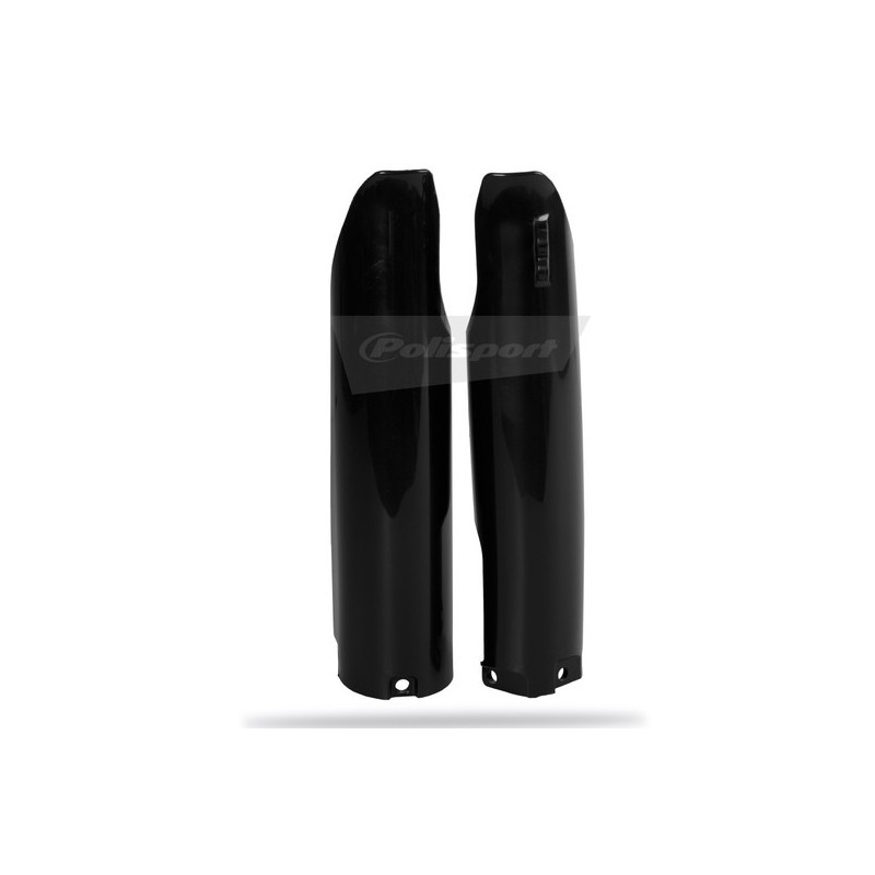 Protections de fourche POLISPORT noir pour YAMAHA YZ 125, 250 de 2005 à 2007 Protections de fourche POLISPORT noir pour YAMAHA YZ 125, 250 de 2005 à 2007