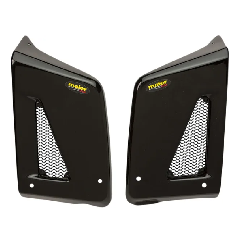 Cache radiateur de rechange MAIER pour KAWASAKI KLR 650 de 1987 à 2007