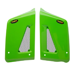 MAIER replacement radiator cover for KAWASAKI KLR 650 from 1987 to 2007