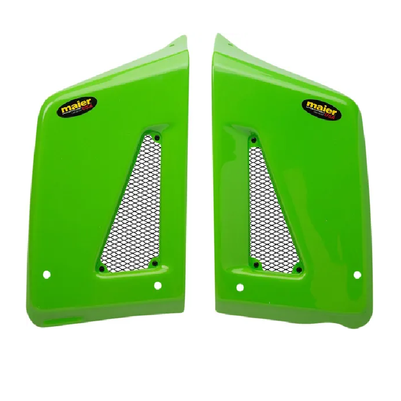 Cache radiateur de rechange MAIER pour KAWASAKI KLR 650 Cache radiateur de rechange MAIER pour KAWASAKI KLR 650