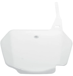 Replacement front number plate UFO for SUZUKI RM 85 from 2003 to 2012