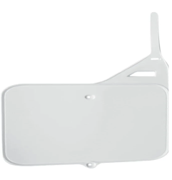 Replacement front number plate UFO for SUZUKI RM 125 from 1990 to 1995