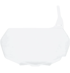 Replacement front number plate UFO for SUZUKI RM 125 from 2003 to 2012