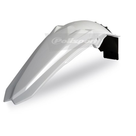 POLISPORT white rear mudguard for YAMAHA YZF 450 from 2010 to 2013