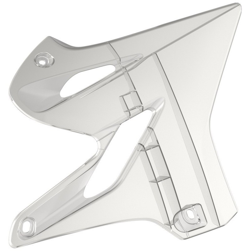 Ouies de radiateur POLISPORT transparent pour YAMAHA YZ 125, 250 de 2002 à 2021 Ouies de radiateur POLISPORT transparent pour YAMAHA YZ 125, 250 de 2002 à 2021
