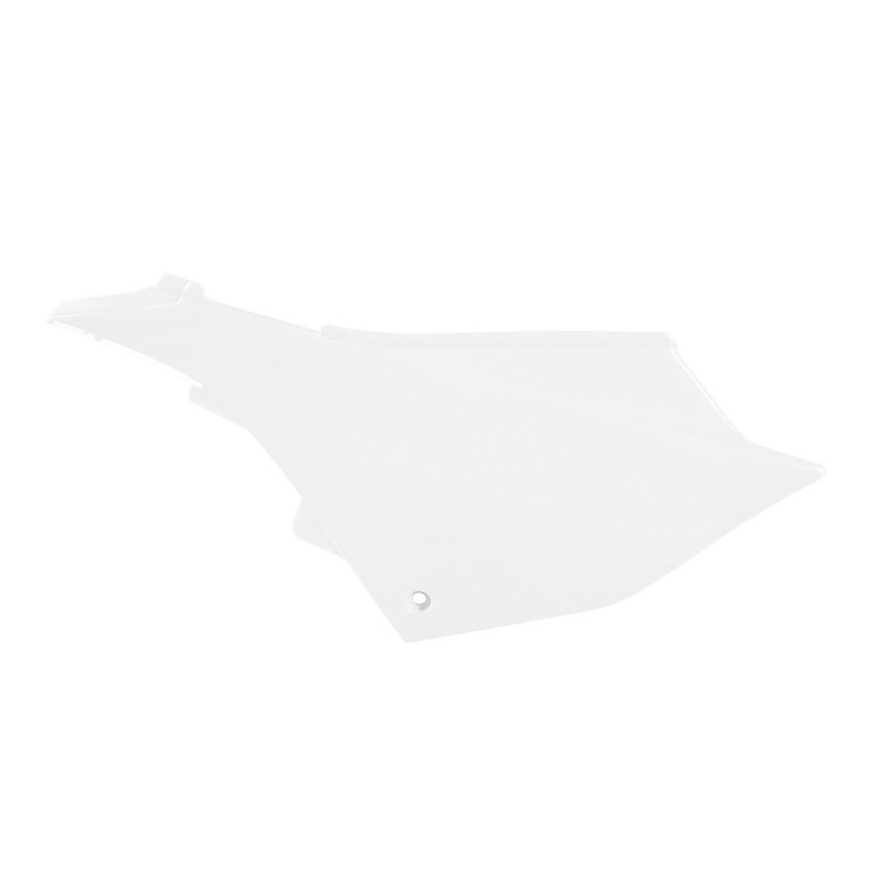 Plaques latérales POLISPORT blanc pour YAMAHA YZ 125, 250 de 2022 à 2026