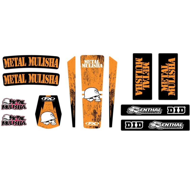 Kit de garniture graphique FACTORY EFFEX pour Motocross Kit de garniture graphique FACTORY EFFEX pour Motocross