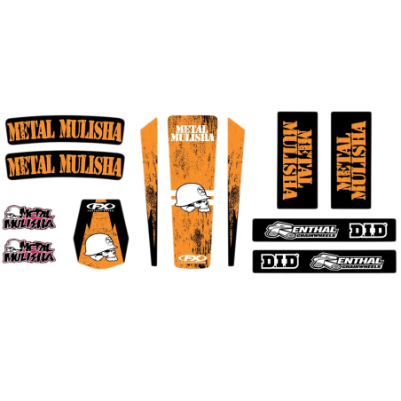 Kit de garniture graphique FACTORY EFFEX pour Motocross