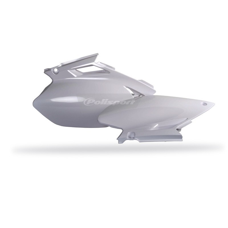 POLISPORT side plates white for YAMAHA YZF 250, 450 from 2003 to 2005