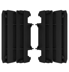 Aletas de radiador POLISPORT negras para YAMAHA YZ 125, 250 de 2005 a 2021