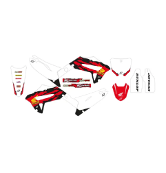 Kit déco rétro BLACKBIRD RACING pour HONDA CRF 250 F, CRF 250 R, CRF 250 RX, CRF 450 R, CRF 450 R-S, CRF 450 RL, CRF 450 RWE