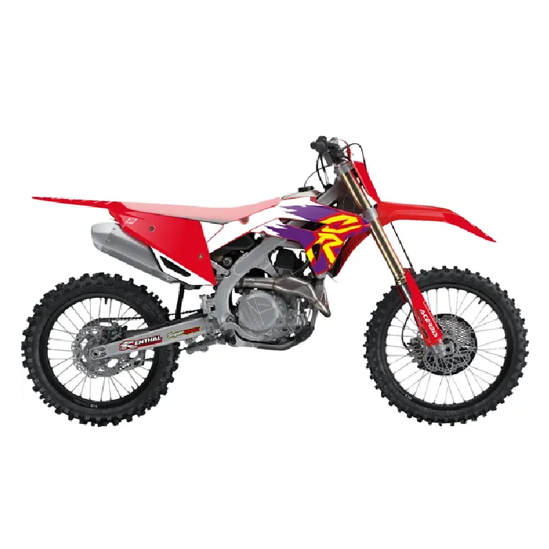 BLACKBIRD -RACING-Retro-Dekor-Set für HONDA CRF 250 RX, CRF 450, CRF 450 R-S, CRF 450 RL, CRF 450 RWE der Modelljahre 2021 bis 2