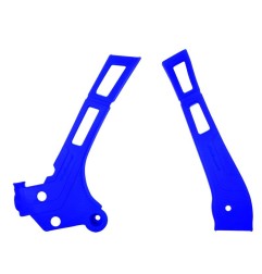 Protections de cadre POLISPORT bleu pour FANTIC XE, YAMAHA YZ, YZX 125, 250 de 2005 à 2026