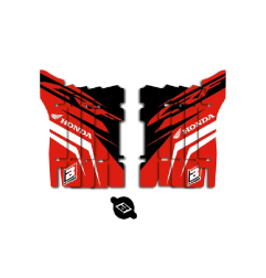BLACKBIRD -Kühlergrill-Aufkleber für HONDA CRF 250, CRF 250 L ABS, Baujahre 2018 bis 2021 – Art.-Nr. A107N