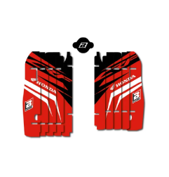 Autocollants de grille de radiateur BLACKBIRD pour HONDA CRF 450 de 2009 à 2012