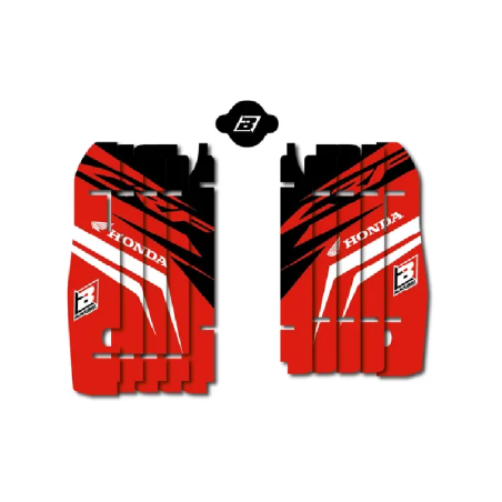 BLACKBIRD pegatinas rejilla del radiador para HONDA CRF 450 de 2009 a 2012
