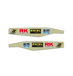 BLACKBIRD swingarm decals for HUSQVARNA FC 250, FC 350, FC 450, FE 250, FE 350 from 2014 to 2018