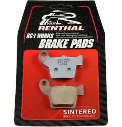 RC-1 Works brake pads for HONDA, TM RACING MX 85 JUNIOR, SMX 85 JUNIOR from 2002 to 2026